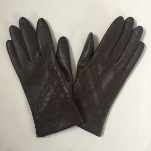 Faux Leather Driving Gloves